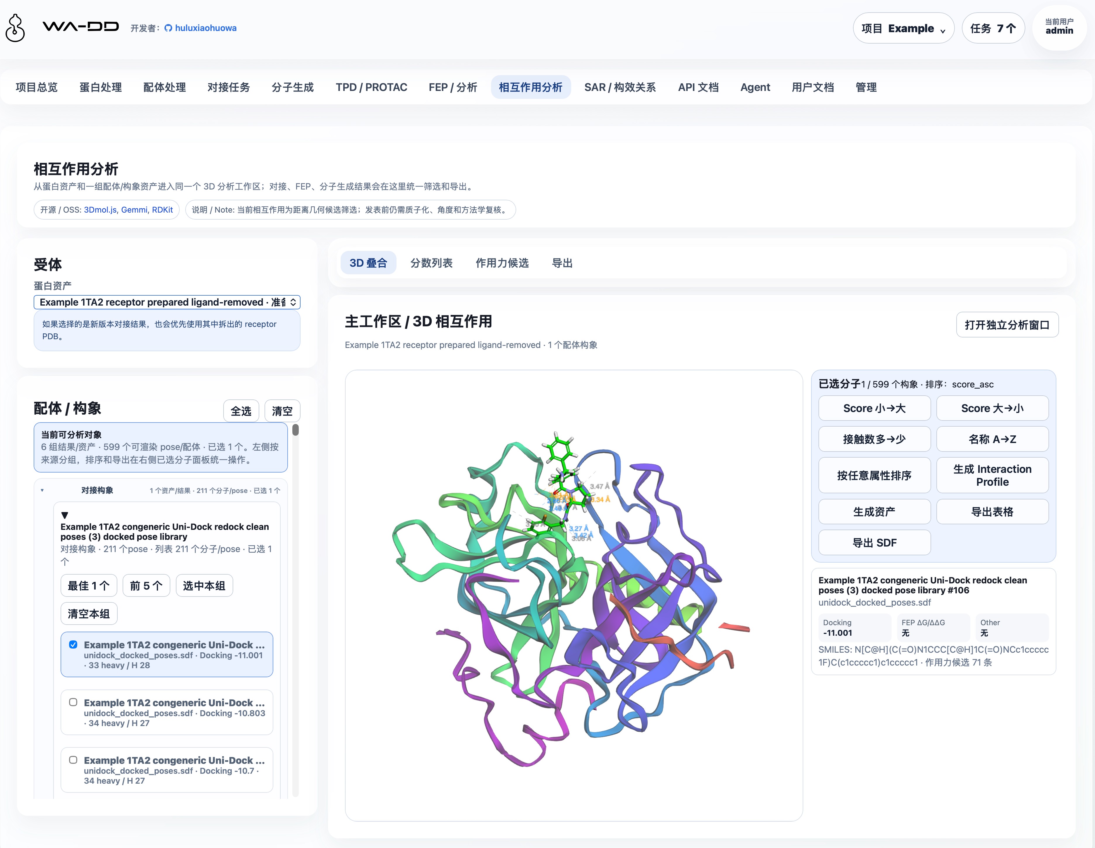 WA-DD main page