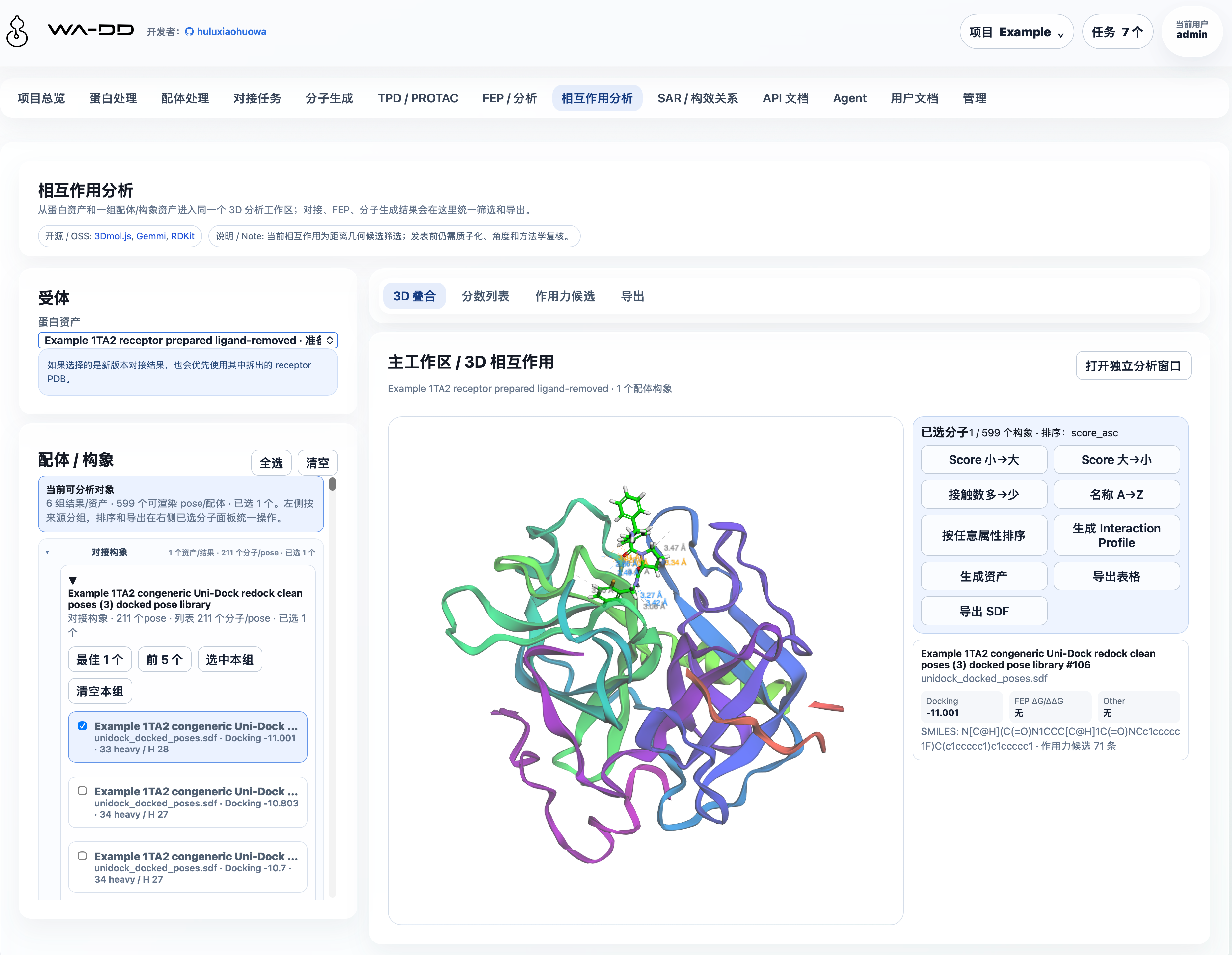 WA-DD main page